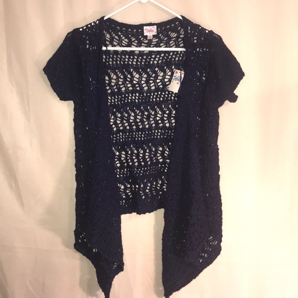 Justice Knitted Sparkling Top - Picture 1 of 6